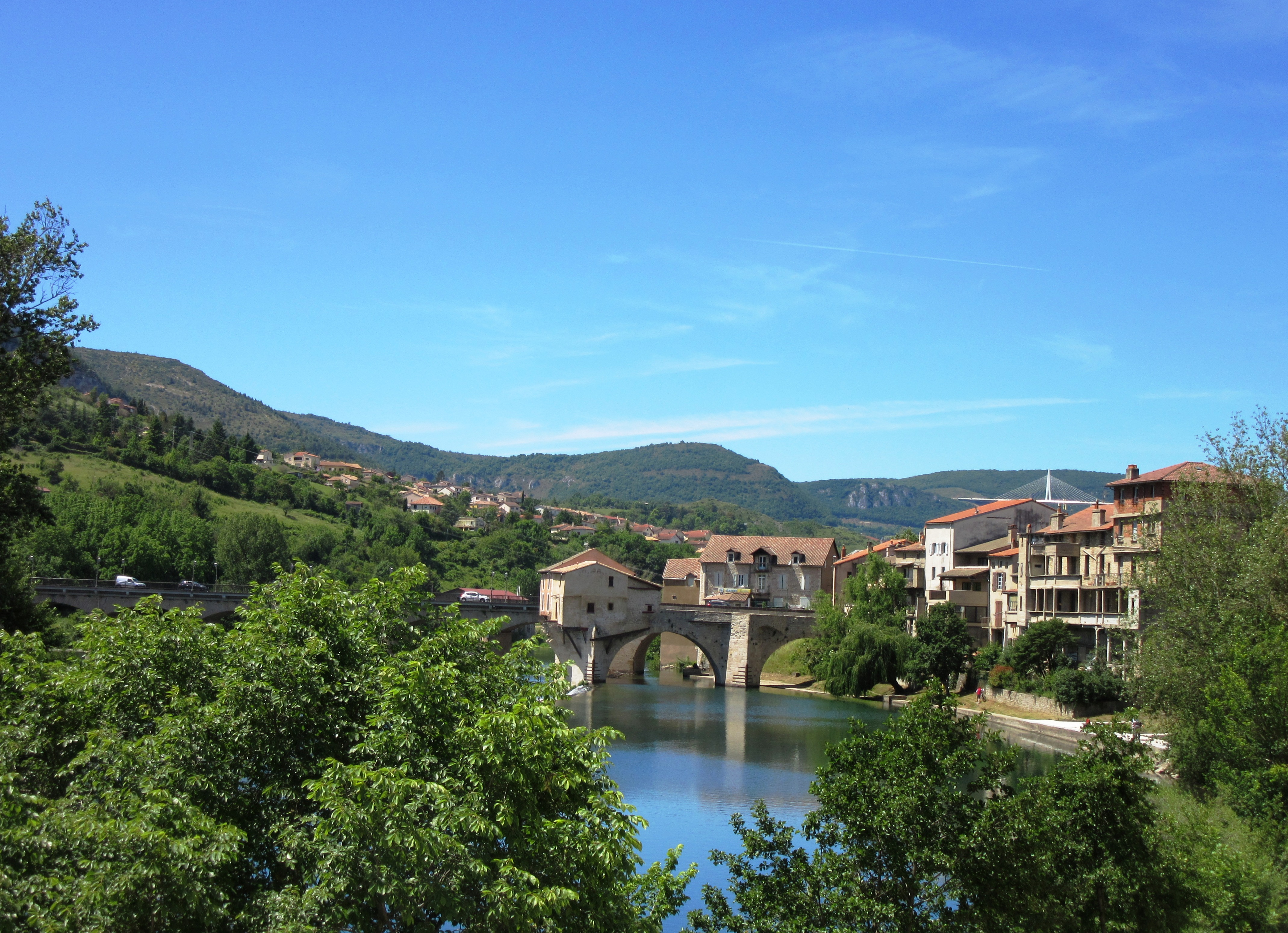 Millau, vue sur la ville