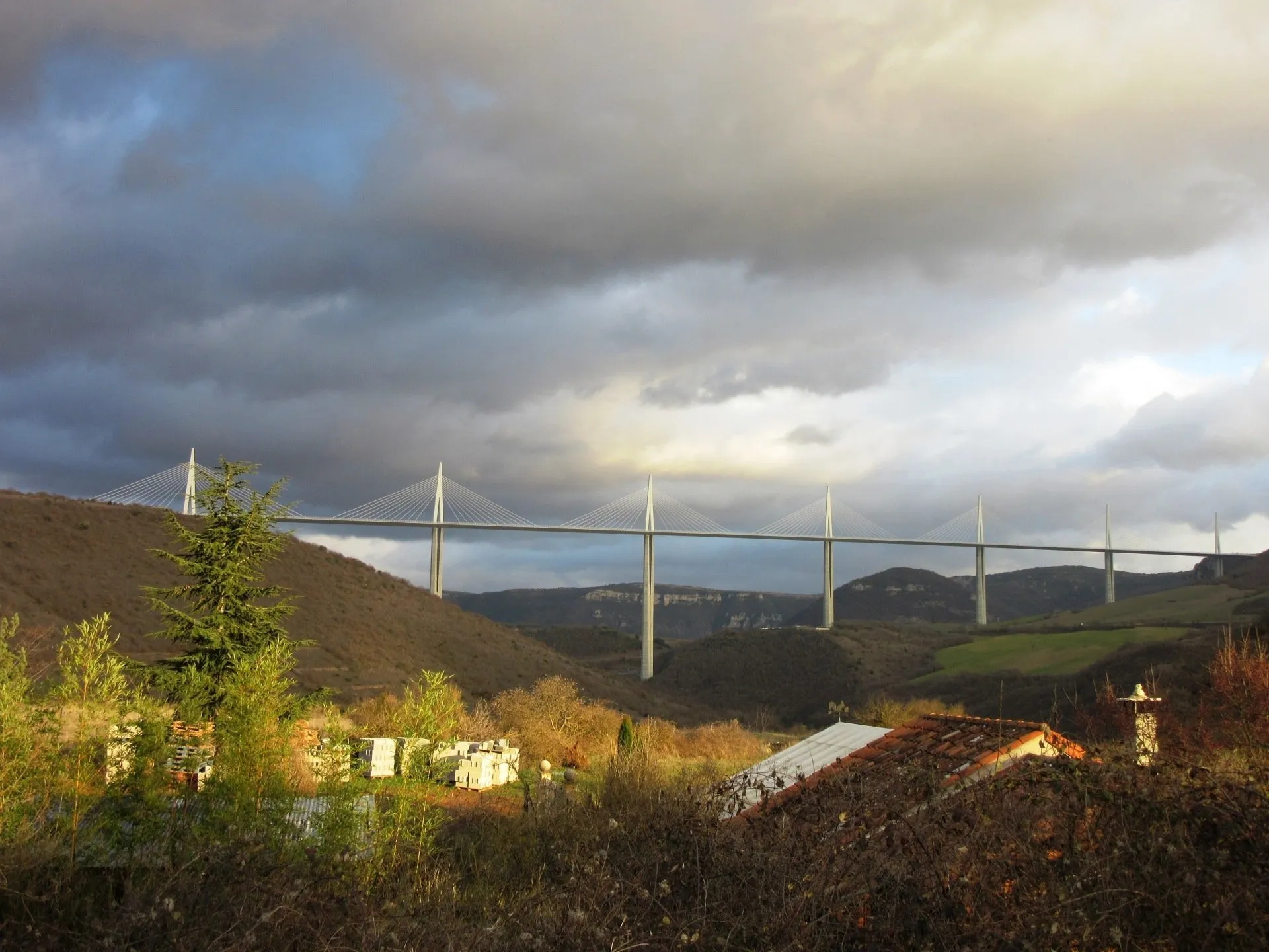 Millau, paysage aveyronnais